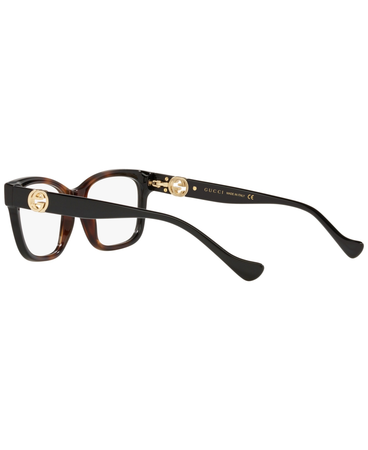 Gucci Women's Rectangle Eyeglasses, Gc00163251-x In Brown
