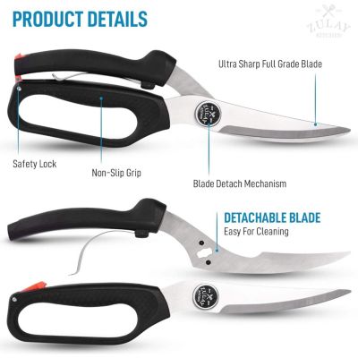 Spring Loaded Poultry Shears
