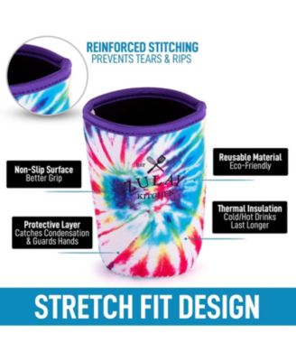 Reusable Neoprene Medium Coffee Sleeve – Fits 22oz to 24oz Iced Cups