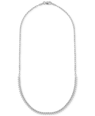 Diamond 16" Collar Necklace (1 ct. t.w.), Created for Macy's