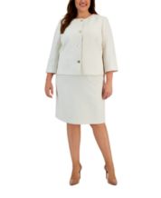 Macy's white skirt suits shop