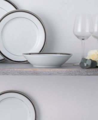 Austin Platinum Set of 4 Soup Bowls, 7.50", 12 oz.