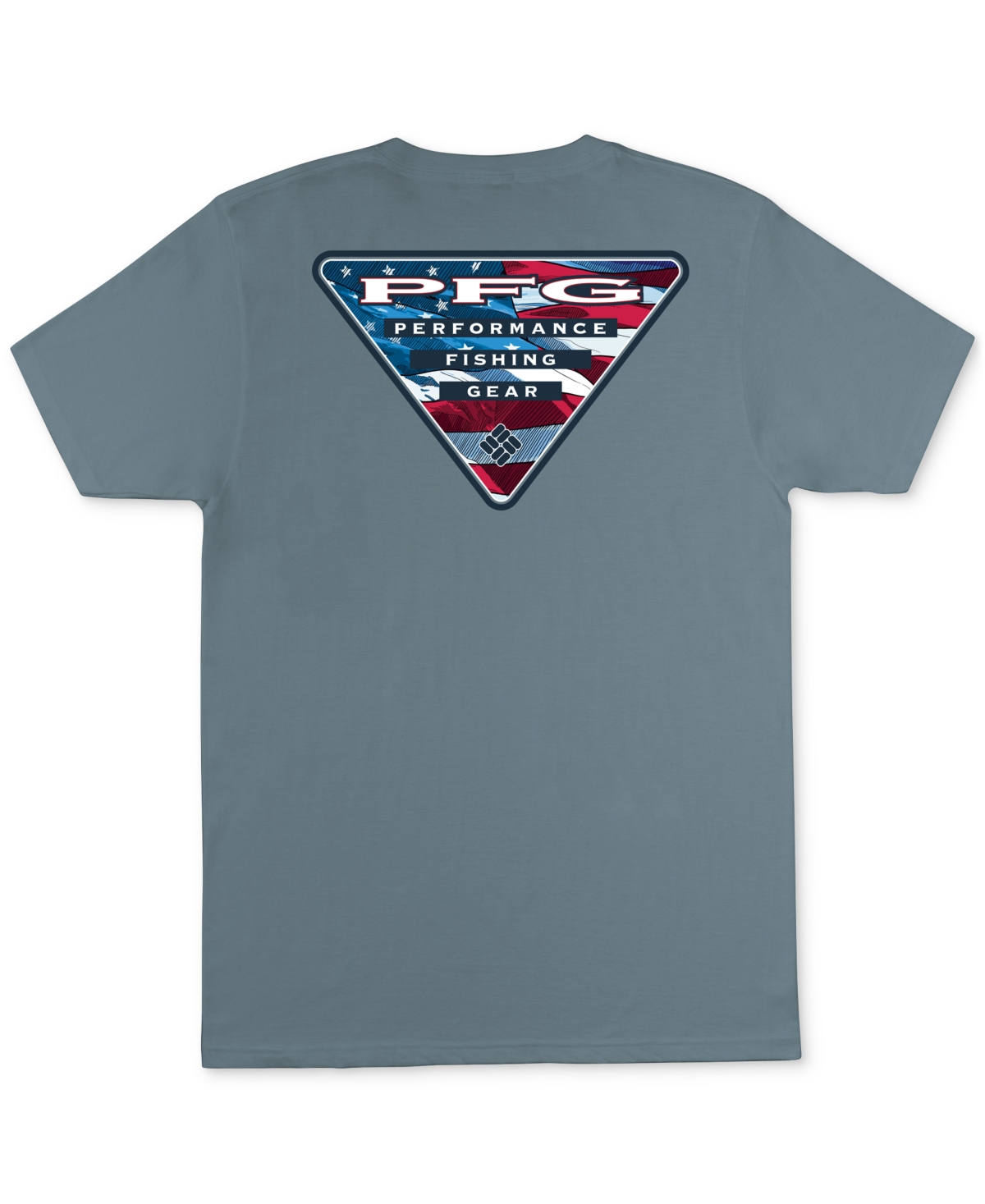 Columbia Men's Hank Pfg Triangle Logo Graphic T-Shirt