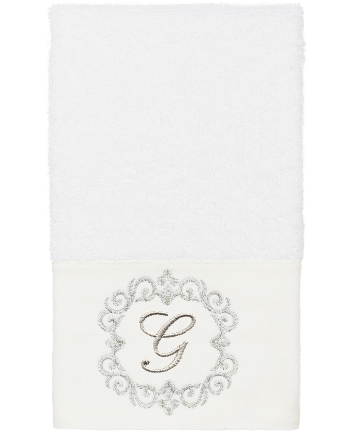 Linum Home Turkish Cotton Monica Embellished Towel 3 Piece Set
