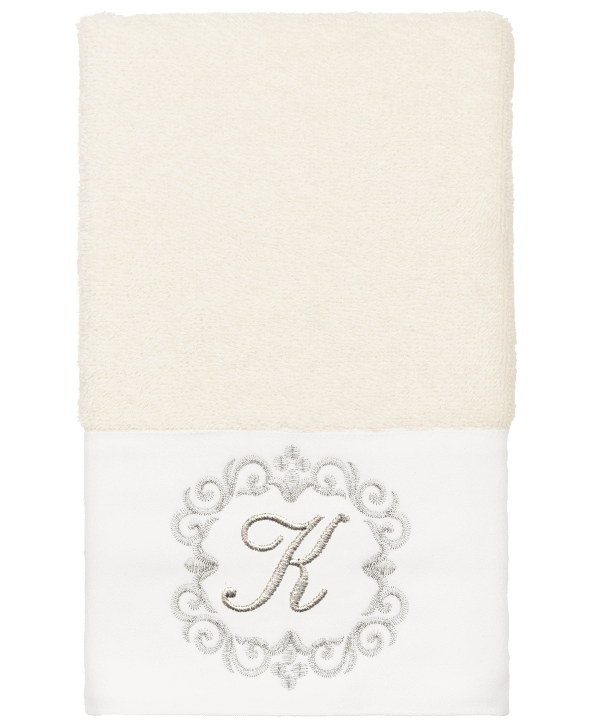 Linum Home Turkish Cotton Monica Embellished Towel 3 Piece Set