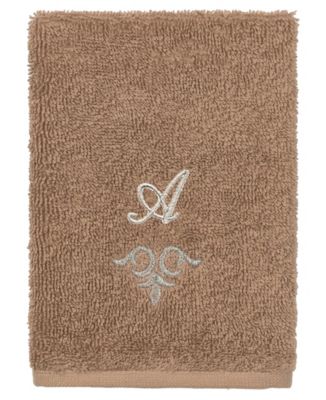 Turkish Cotton Monica Embellished Towel 3 Piece Set - Latte