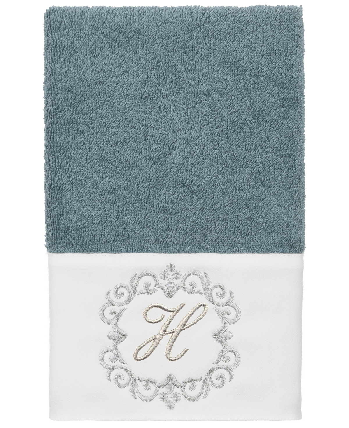 Linum Home Turkish Cotton Monica Embellished Towel 3 Piece Set In Green