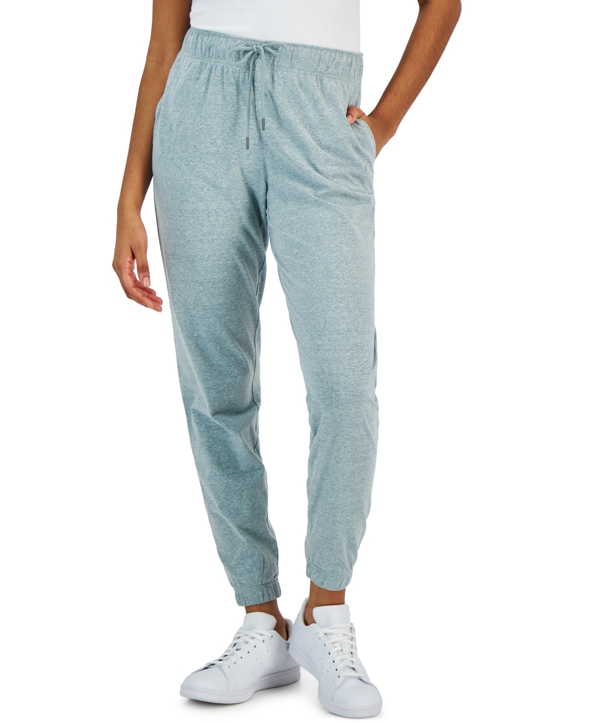 ID IDEOLOGY WOMEN'S RETRO RECYCLED JOGGER PANTS, CREATED FOR MACY'S 