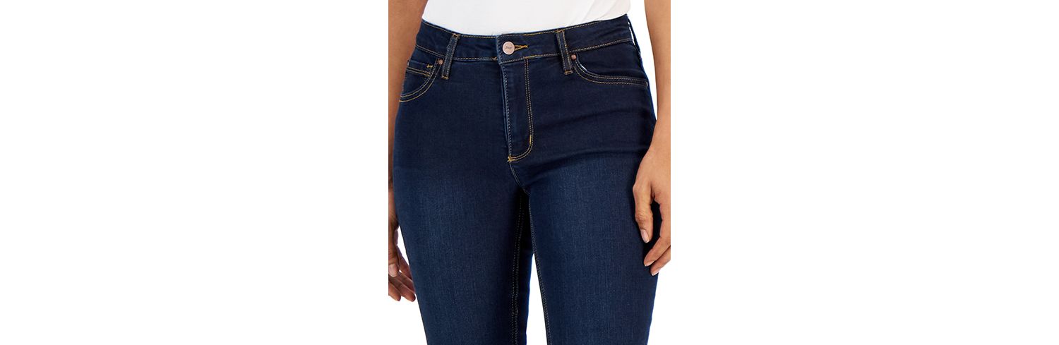 Women's Lexington Mid Rise Straight Leg Denim Jeans