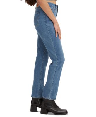 Women's Classic Mid Rise Straight-Leg Jeans
