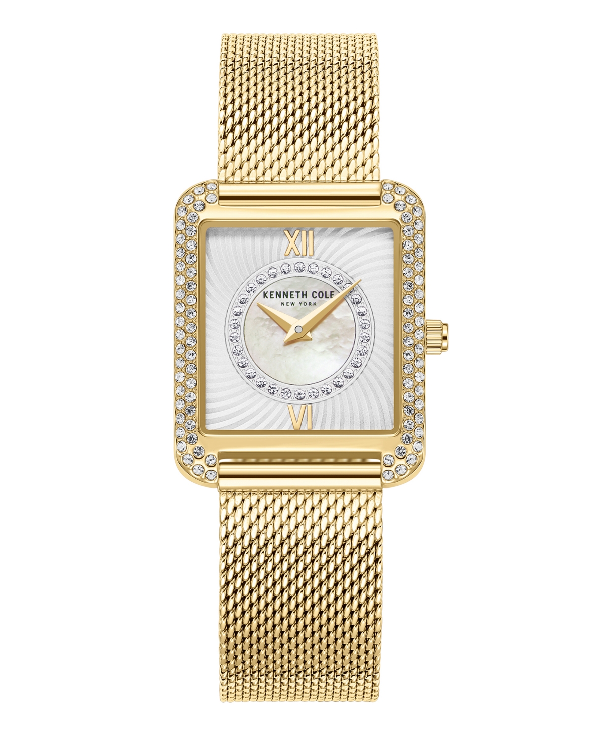 Women's Classic Gold-Tone Stainless Steel Mesh Bracelet Watch 30.5mm - Gold
