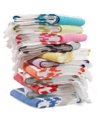 Herringbone Pestemal 100% Turkish Cotton 2-Pack Beach Towels