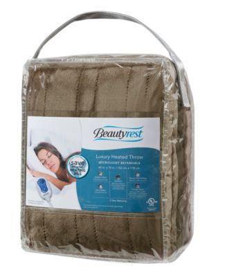 Plush Electric Throw, 60" x 70"