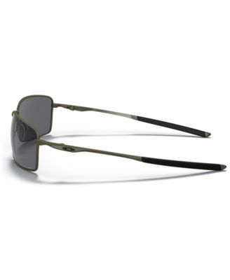 Polarized Square Wire Polarized Sunglasses , OO4075