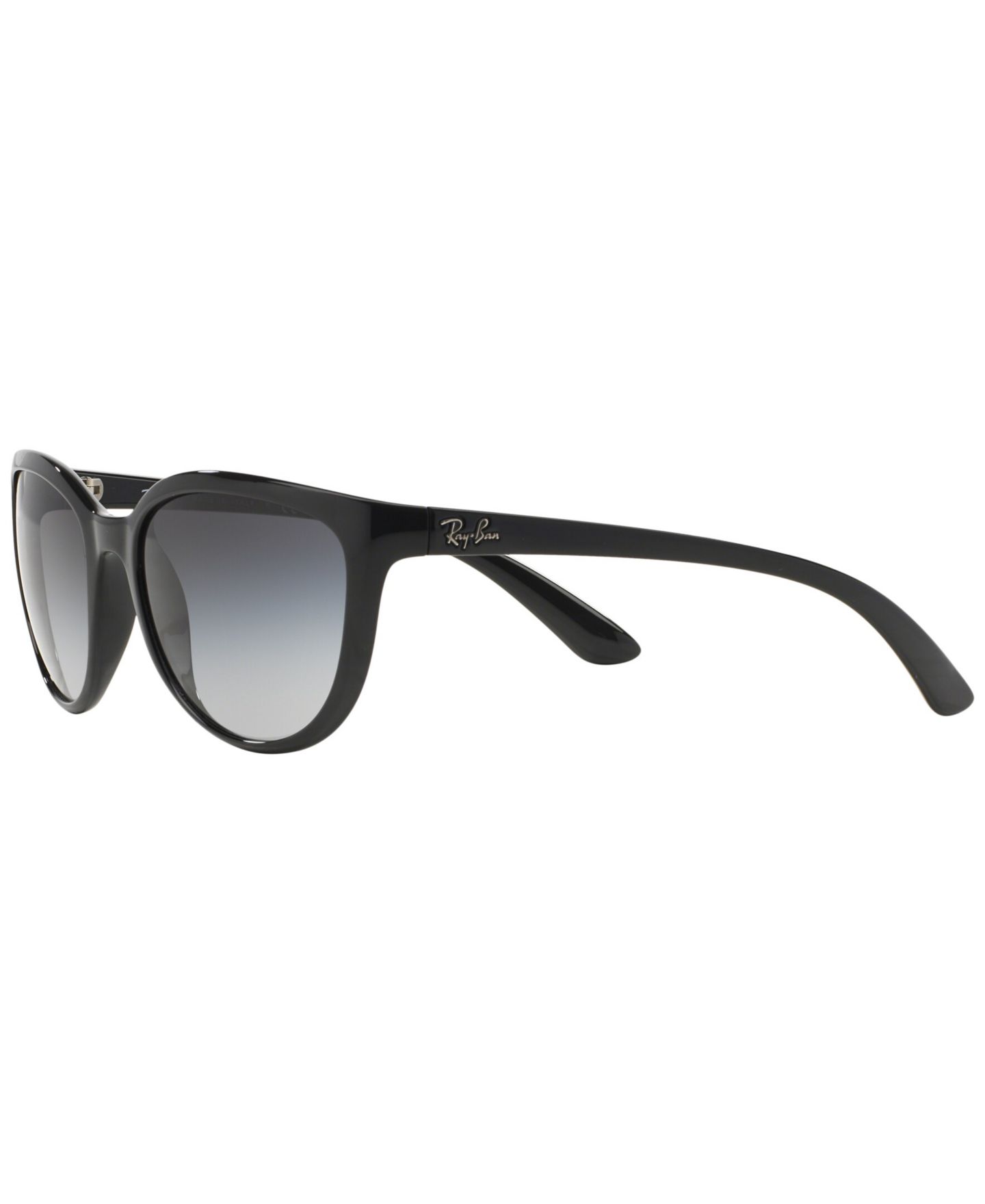 Женские солнцезащитные очки Ray-Ban Emma Sunglasses, RB4167, цвет: Чёрный — фото 5