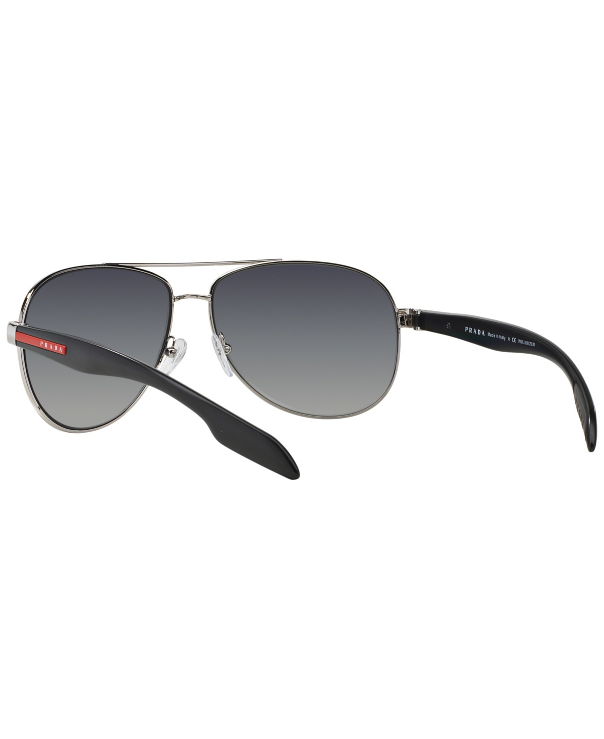 Prada Linea Rossa Polarized Men's Sunglasses , Ps 53PSP -GREY GRAD POL