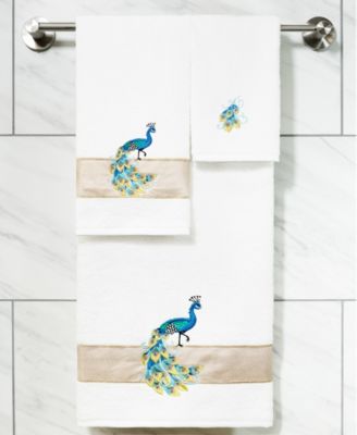 Turkish Cotton Penelope Embellished 4-Pc. Bath Towel Set