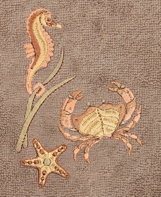 Turkish Cotton Aaron Embellished 3-Pc. Bath Towel Set