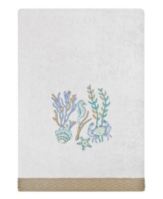 Turkish Cotton Aaron Embellished 3-Pc. Bath Towel Set