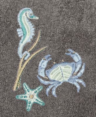 Turkish Cotton Aaron Embellished 3-Pc. Bath Towel Set