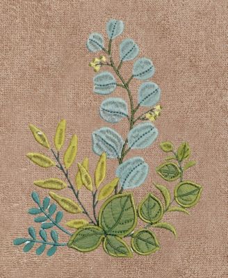 Turkish Cotton Botanica Embellished 3-Pc. Bath Towel Set