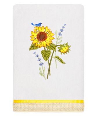 Turkish Cotton Girasol Embellished 4-Pc. Bath Towel Set