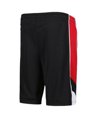 Colosseum Big Boys Black Texas Tech Red Raiders Pool Side Shorts