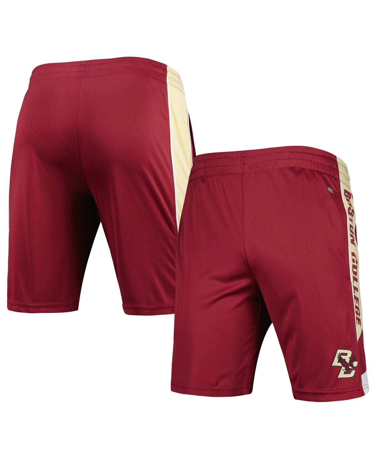 Men's Colosseum Maroon Boston College Eagles Pool Time Shorts - Maroon