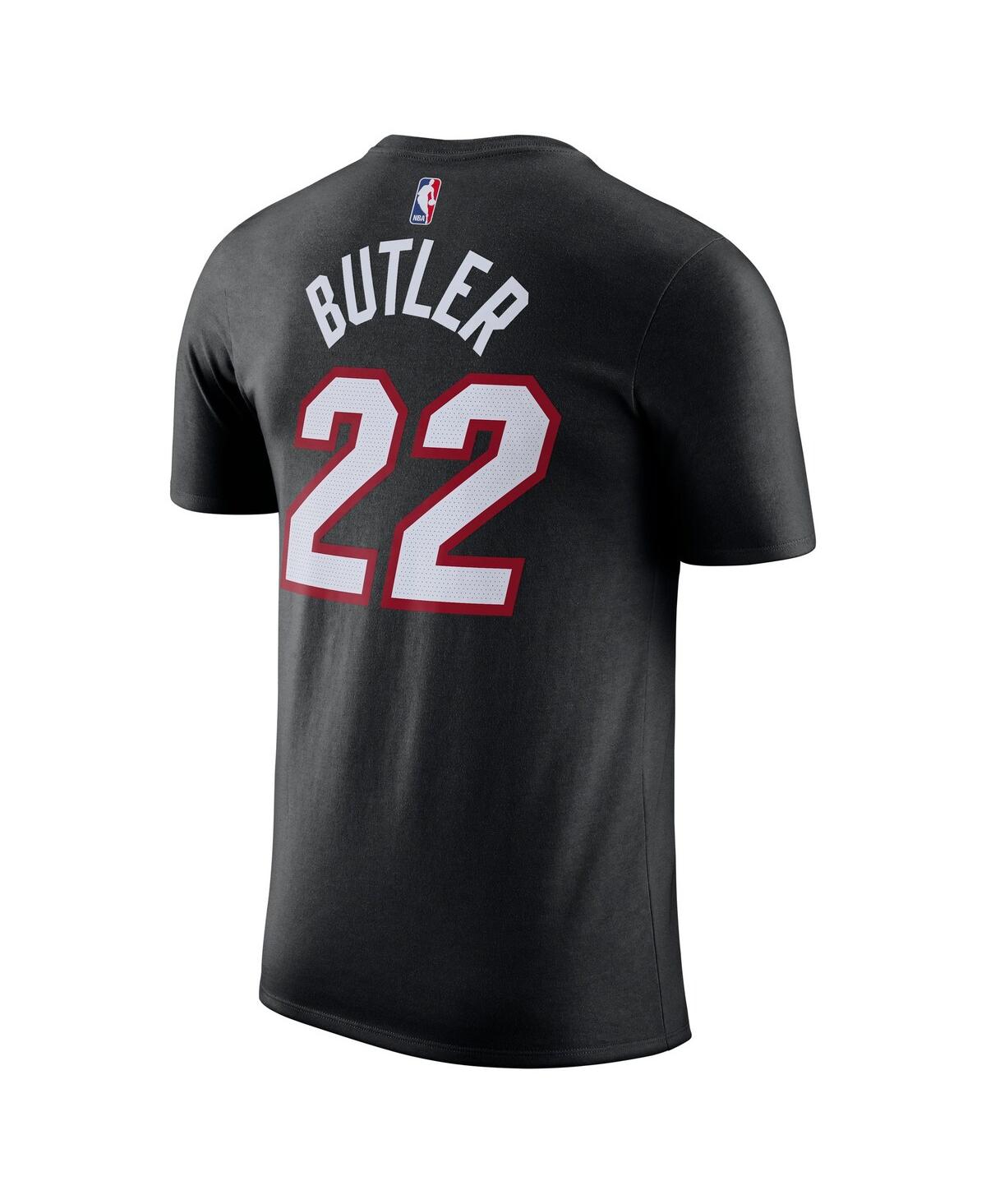 Men's Nike Jimmy ButlerMiami Heat Icon 2022/23 Name and Number Performance T-shirt - Black