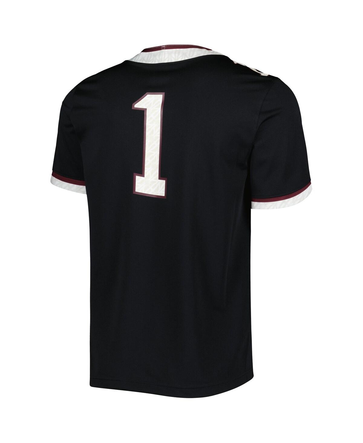Men's Nike #1Minnesota Golden Gophers Untouchable Football Jersey - Black