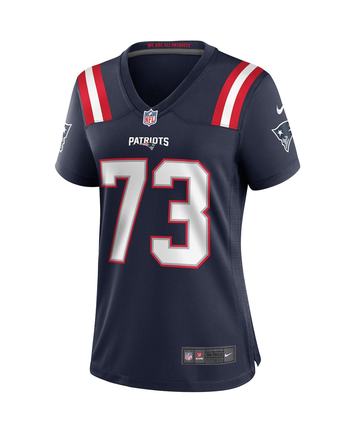 Women's Nike John HannahNew England Patriots Game Retired Player Jersey - Navy