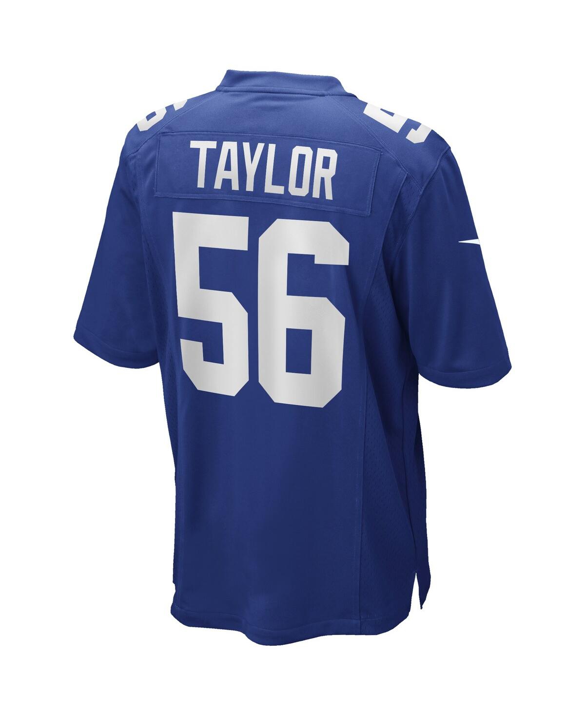 Men's Nike Lawrence TaylorNew York Giants Game Retired Player Jersey - Royal