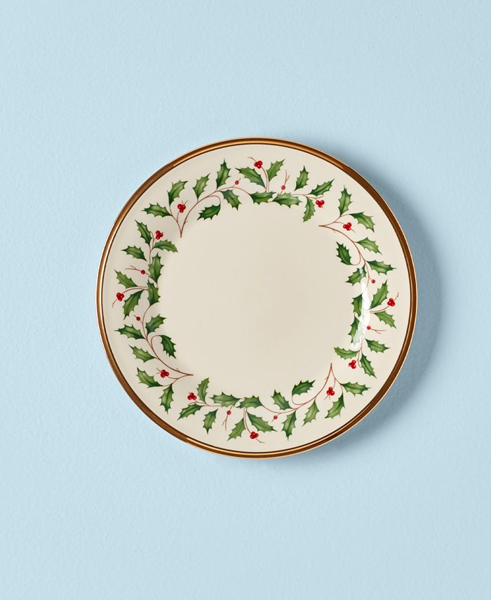 Lenox Holiday Salad Plate Macy's