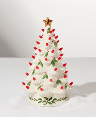 Treasured Traditions Holiday Light-Up Tree