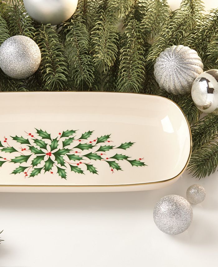 Lenox Hosting the Holidays Bread Tray Macy's
