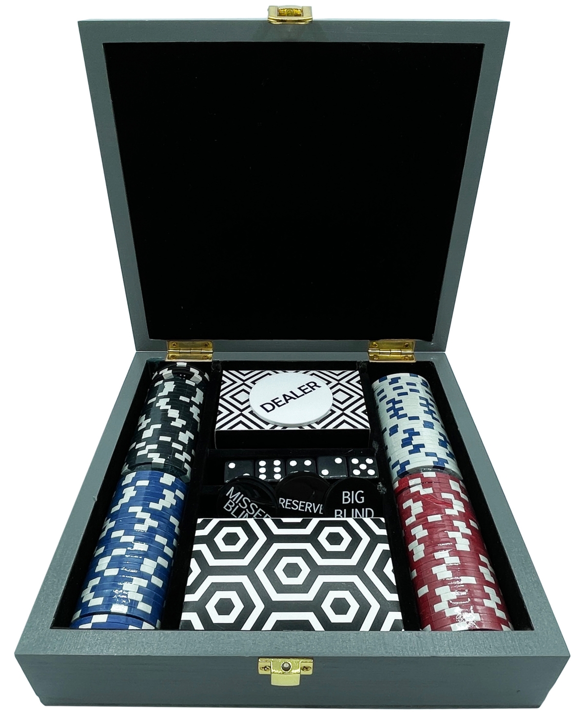 Shop Areyougame Deluxe Poker Set, 113 Piece In Multi Color