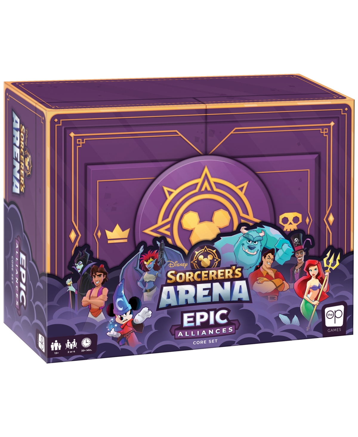 University Games Usaopoly Disney Sorcerer's Arena Epic Alliances Core Set, 104 Piece Set, 104 Piece In Multi Color