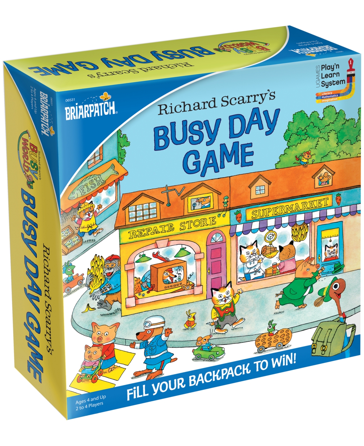 Briarpatch Babies' Richard Scarry's Busy Day Game Set, 28 Piece In Multi Color