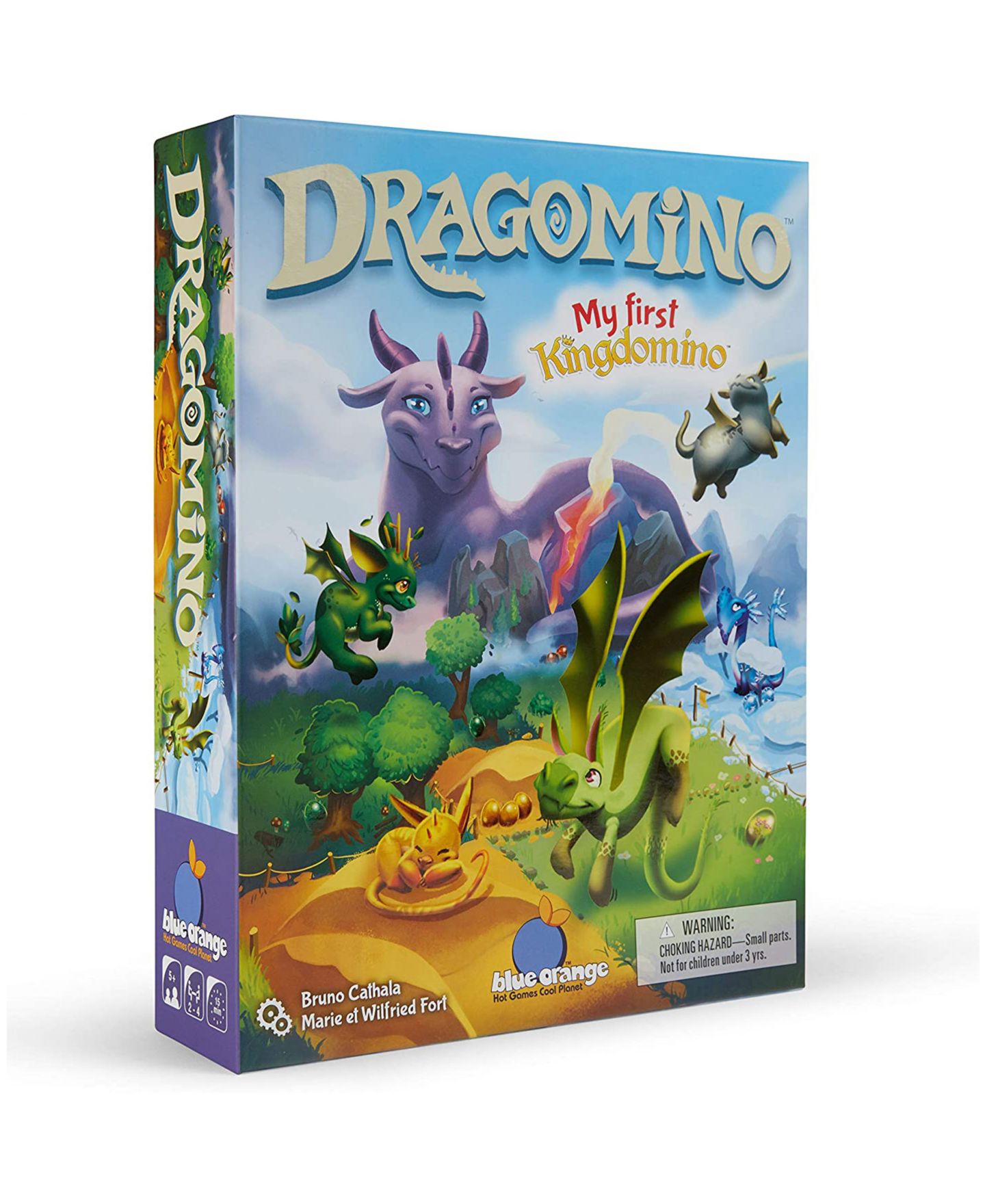 Настольная игра Blue Orange Games Dragomino My First Kingdomino, 103 детали — фото 1