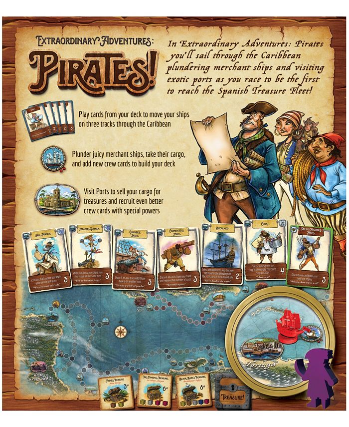 Forbidden Games Extraordinary Adventures Pirates Set, 270 Piece - Macy's