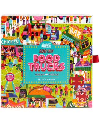 Food Trucks Jigsaw Puzzle Set, 502 Pieces