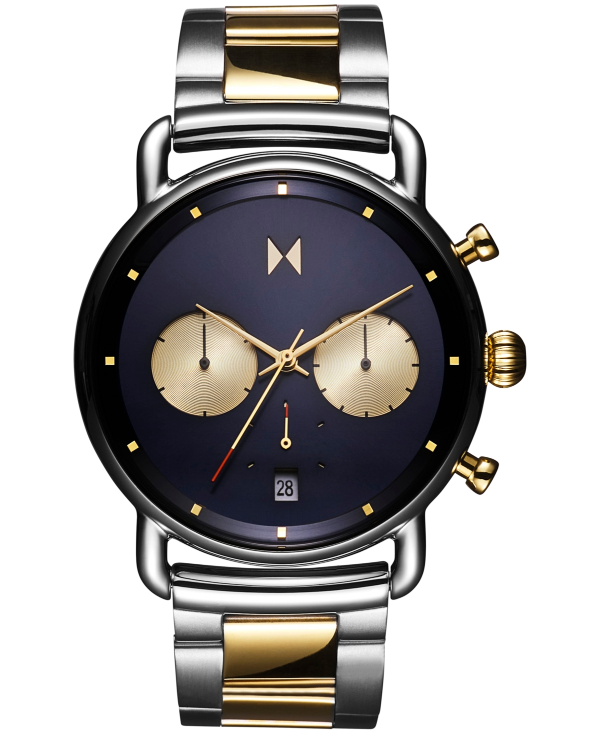 Mvmt Men's Blacktop Two-tone Stainless Steel Bracelet Watch 42mm