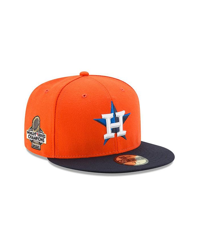 New Era Men's Orange, Navy Houston Astros 2022 World Series