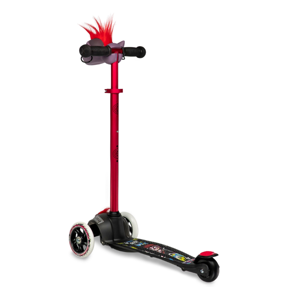 Crazy Skates Trolls Kick Scooter For Kids By Featuring Poppy Or Barb From The Trolls World Tour Movie (Size: One Size)