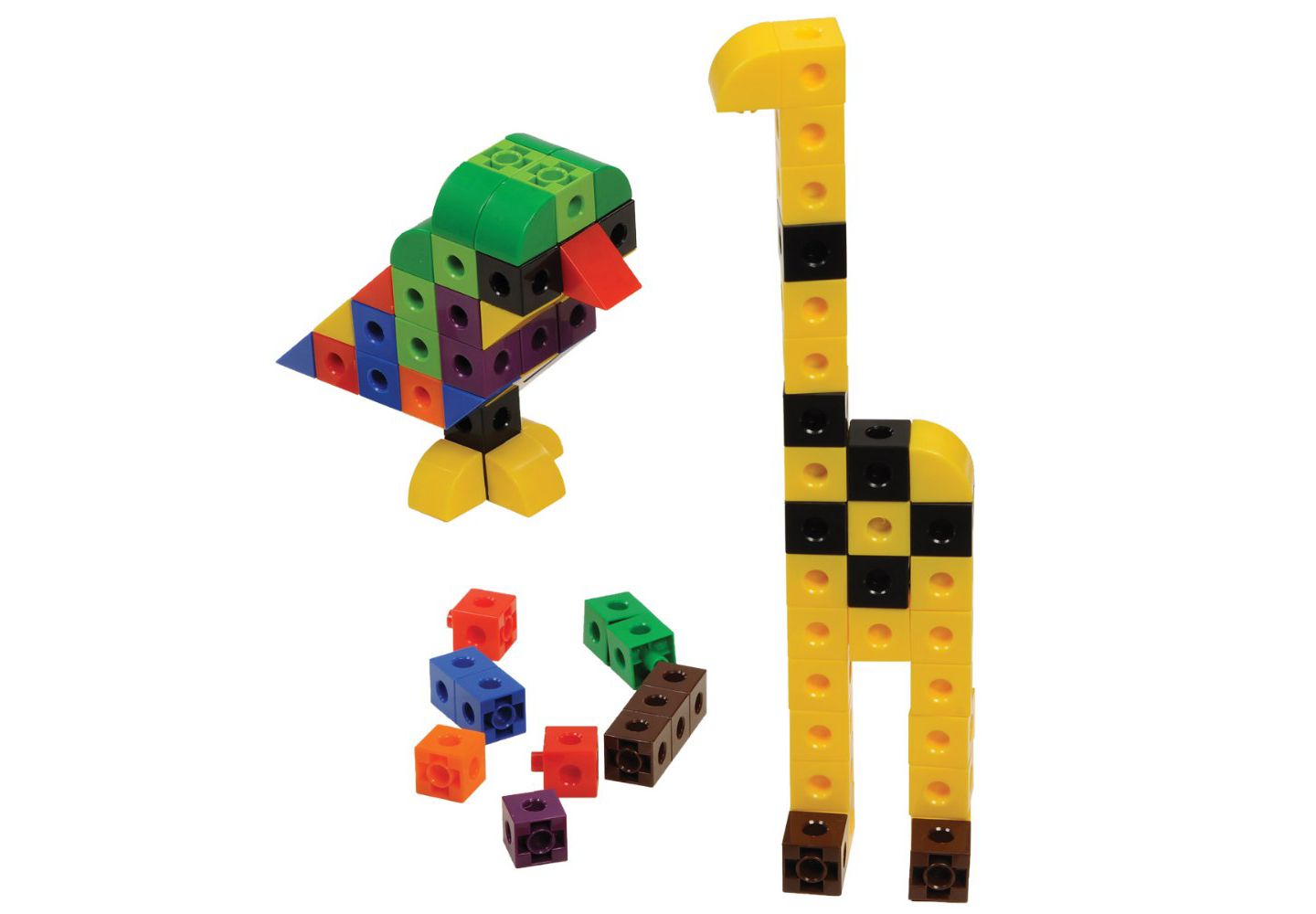 Детский конструктор Kaplan Early Learning Stem Builder Build an Animal 300-Piece Building Set, Ages 3+ — фото 2