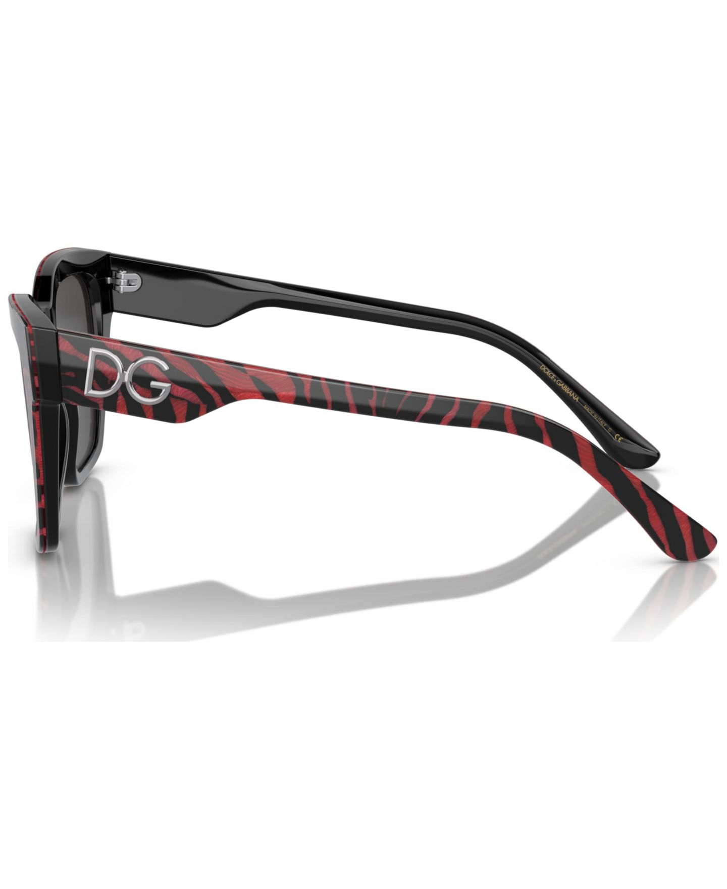 Женские солнцезащитные очки Dolce&Gabbana Sunglasses, DG438453-X, цвет: Зебра — фото 2