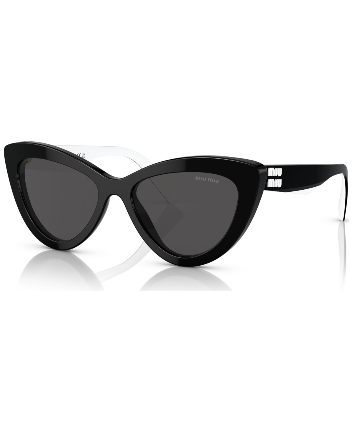 Shop Miu Miu Women's Sunglasses, Mu 04ys54-x In Black