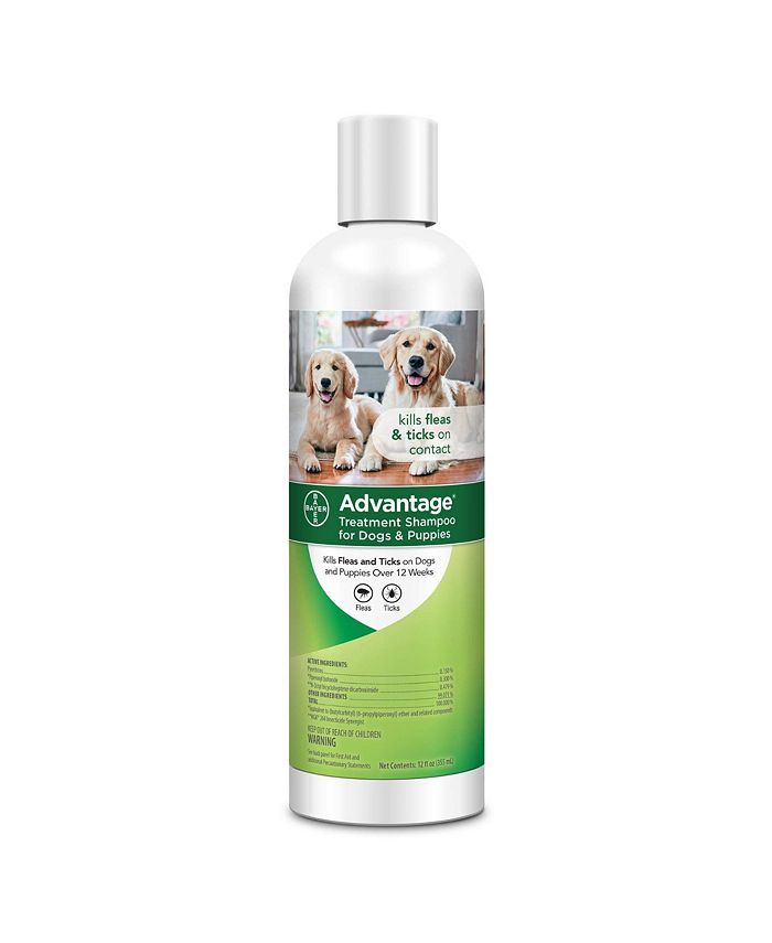 Advantage Flea and Tick Treatment Shampoo for Dogs and Puppies Macy's