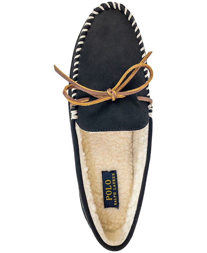 polo moccasin slippers