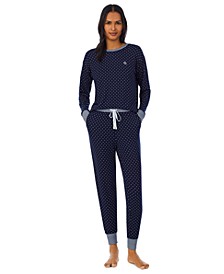 Women's Long Sleeve and Pants Pajama Set 
